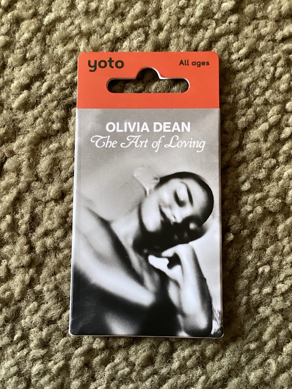 NEW Olivia Dean The Art of Loving Yoto Card